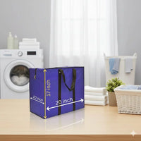 Storage Bag -Blue - 120 GSM - Non Woven (20 x 17 x 10) Medium